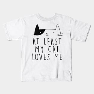 Cat miaw Kids T-Shirt